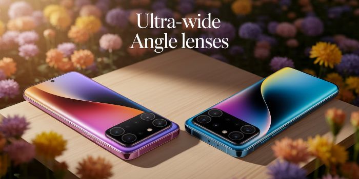 Smartphones with Ultra-Wide Angle Lenses